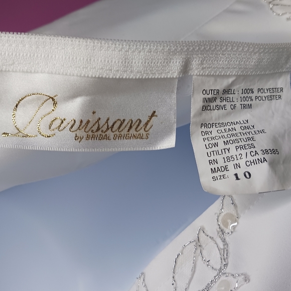 Bridal Originals Wedding Dress. White, size 10, but can also fit 8 New with tags - Picture 10 of 16